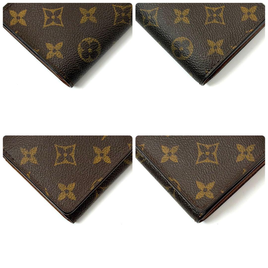 良品 ルイヴィトン モノグラム ポルトフォイユ トレゾール 財布 L字 ジップ