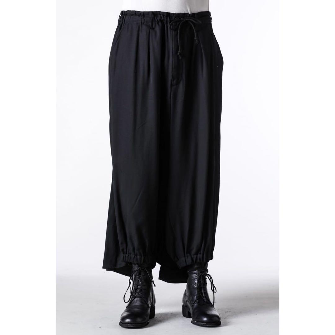 新品 yohji yamamoto pour homme 25ss カラスパンツ
