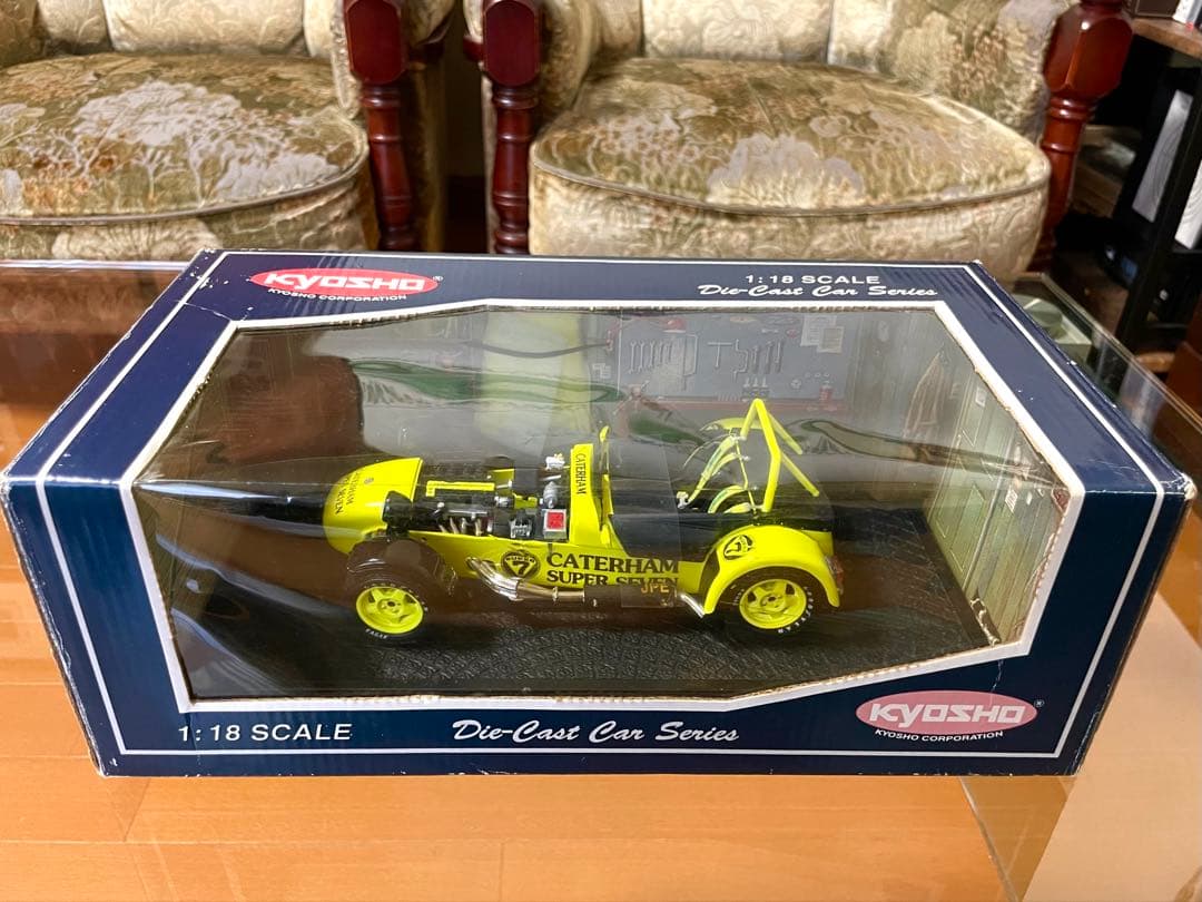 価格変更1/18 京商 ケーターハム スーパーセブン JPE 未展示品
