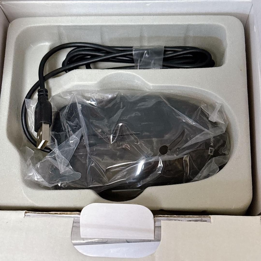 KING JIM キングジム マウス型スキャナ MSC10 ブラック 有線