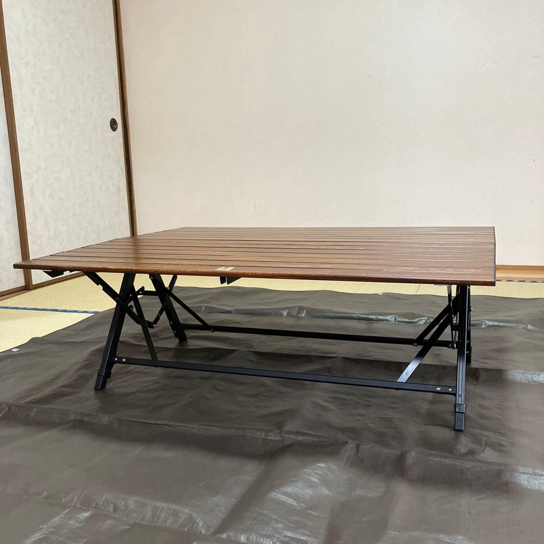 オガワ　アウトドアテーブル　3ハイ&ローテーブル ロング 1985