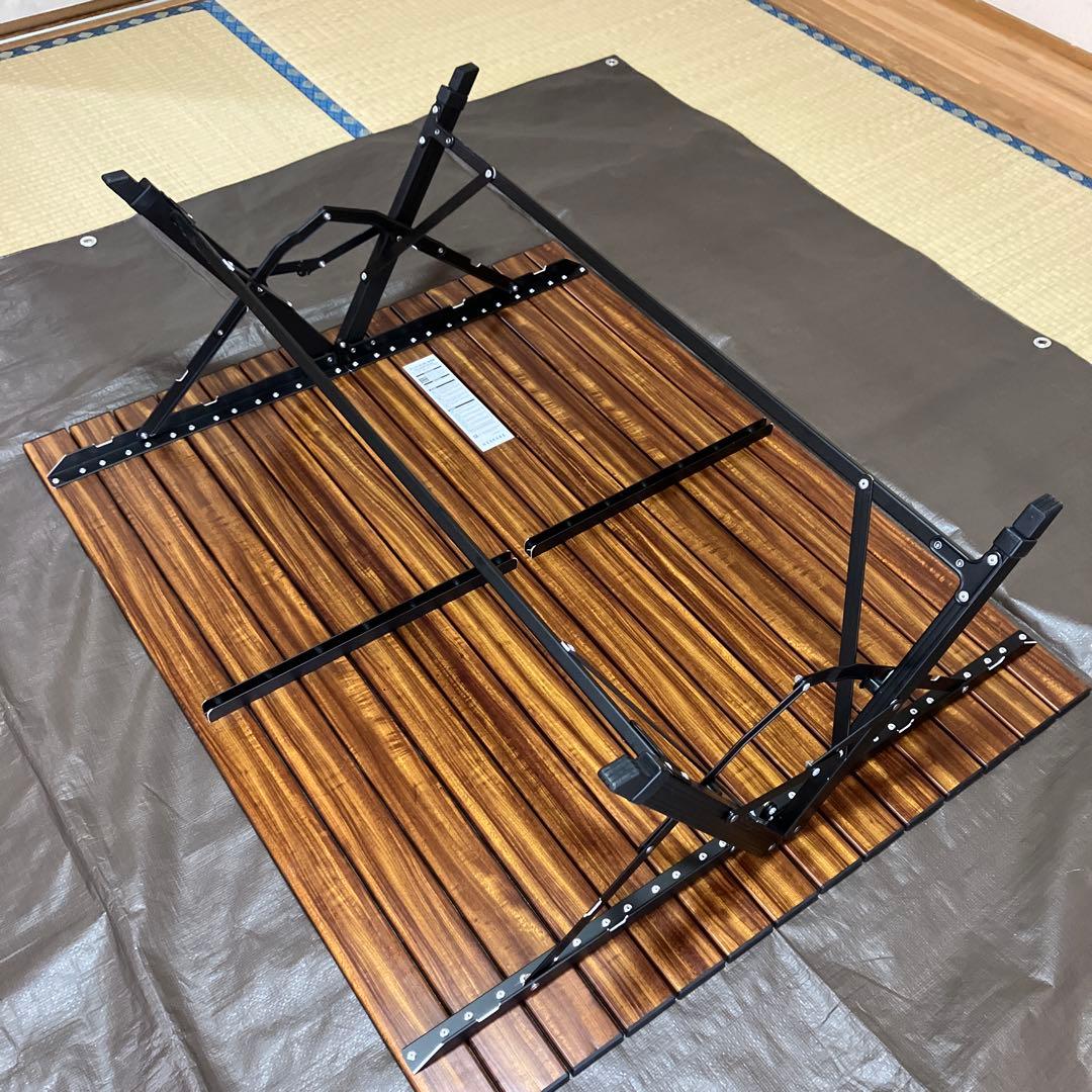 オガワ　アウトドアテーブル　3ハイ&ローテーブル ロング 1985