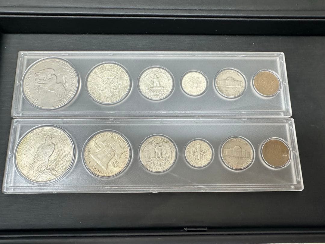 アメリカ銀貨等セット　ピースダラー　ケネディハーフダラー