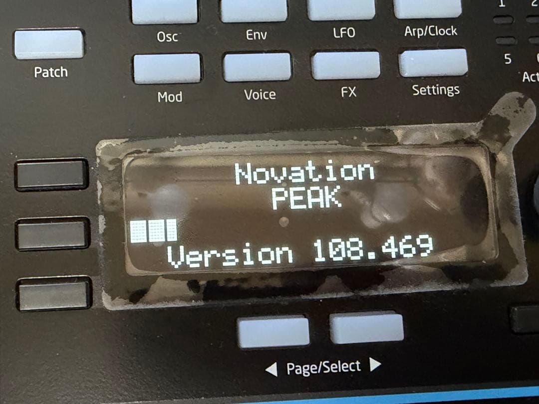 DTM・DAW Novation Peak