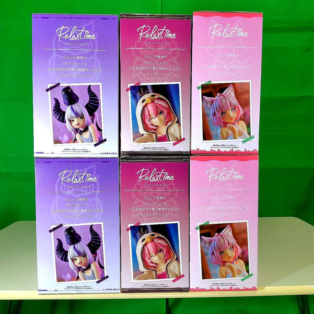 ホロライブ　holox　ラプラス・ダークネス　鷹嶺ルイ　博衣こより　6点セット