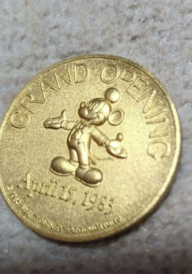 【開園記念】東京ディズニーランド グランドオープニング 記念限定メダル1983