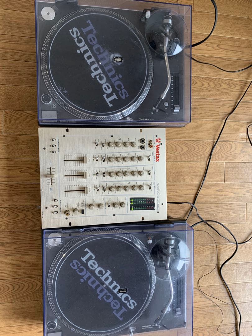 Technics SL-1200MK3DターンテーブルVestaxミキサーセット