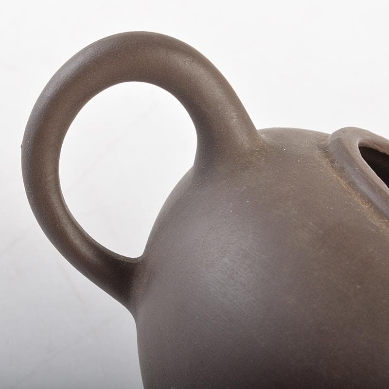 中国　東宝謹製　紫砂　朱泥　急須　茶壷　C　R6433