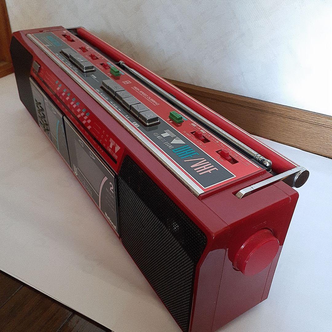 ナショナル　ダブルカセットデッキ　ジャンク品