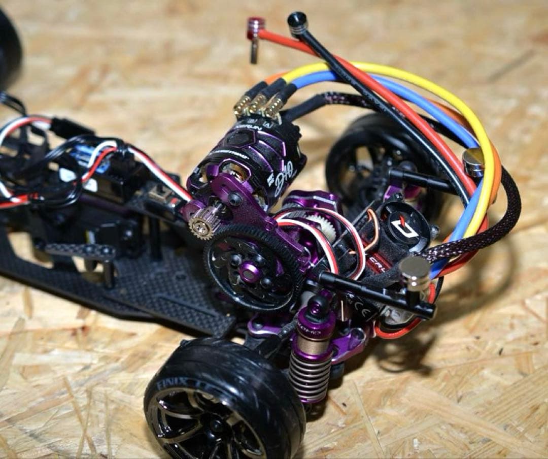 ヨコモ YD-2 SXII パープルアルミ RWD ドリフトラジコン シャーシ