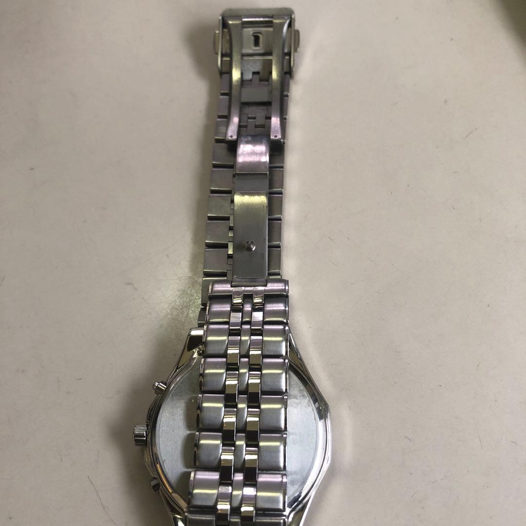 値下げSEIKO DOLCE ソーラー電波腕時計 シルバー