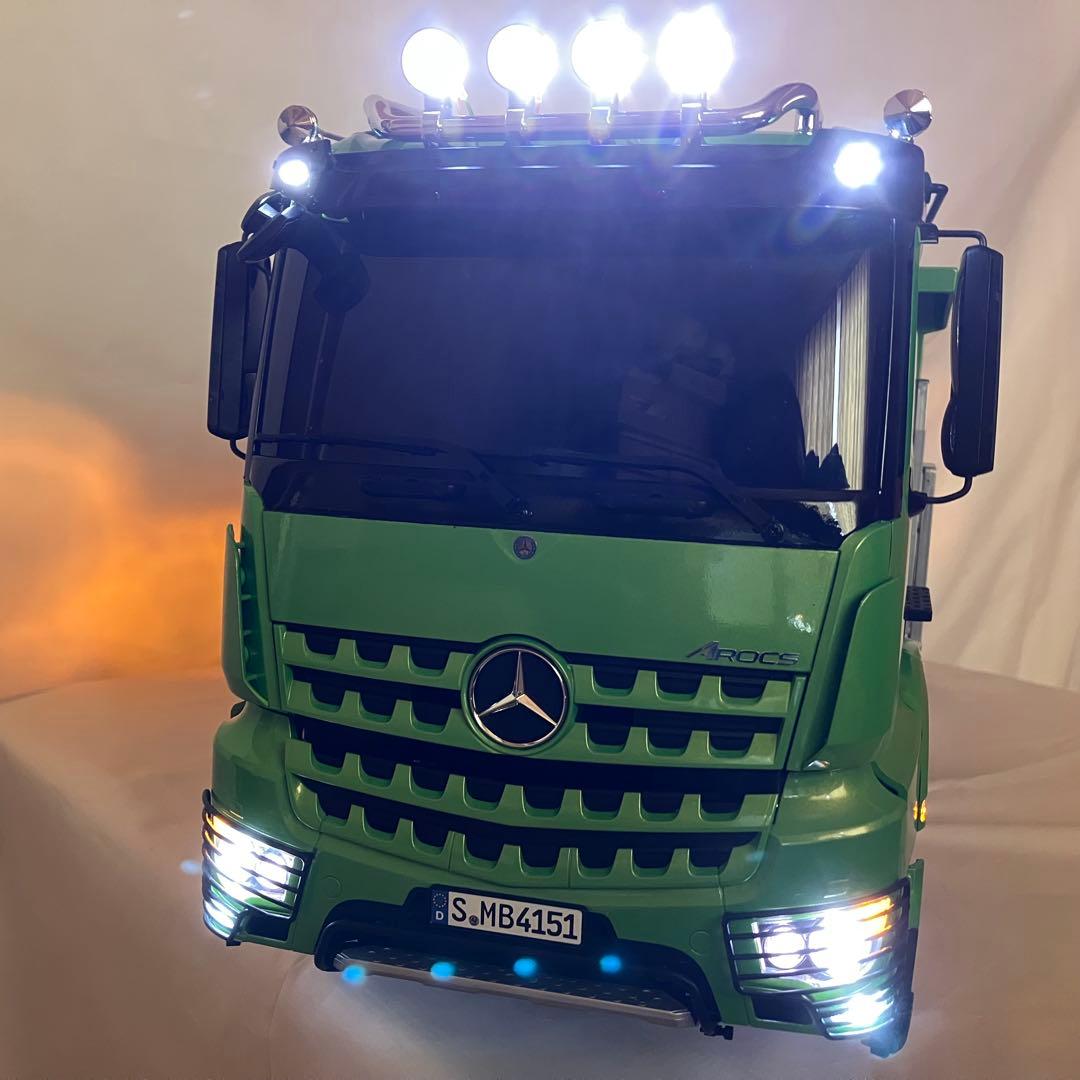 タミヤトレーラー アロクス8×4ダンプ4151 フルオペ フルセット