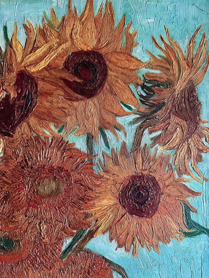 ゴッホ [ひまわり] 複製画　証明書有り　2900部限定