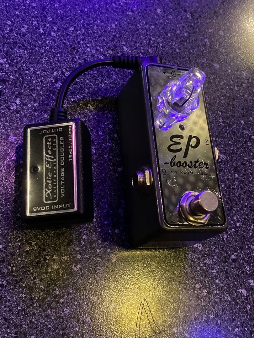 xotic EP Booster limited 15/18v電圧変換コンバータ