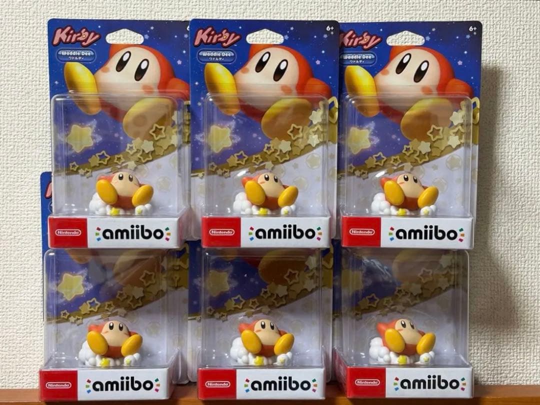 任天堂 amiibo カービィ 6体まとめ ワドルディ