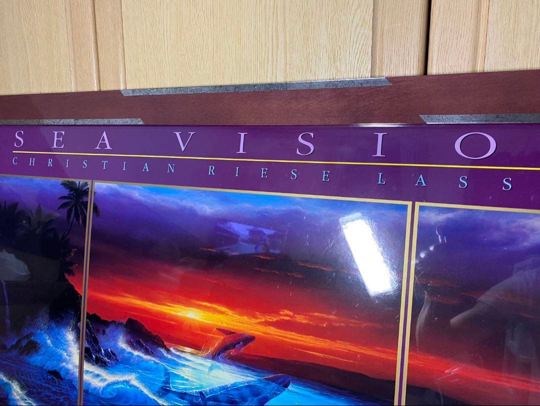 絵画 SEA VISION Christian Riese Lassen 1991