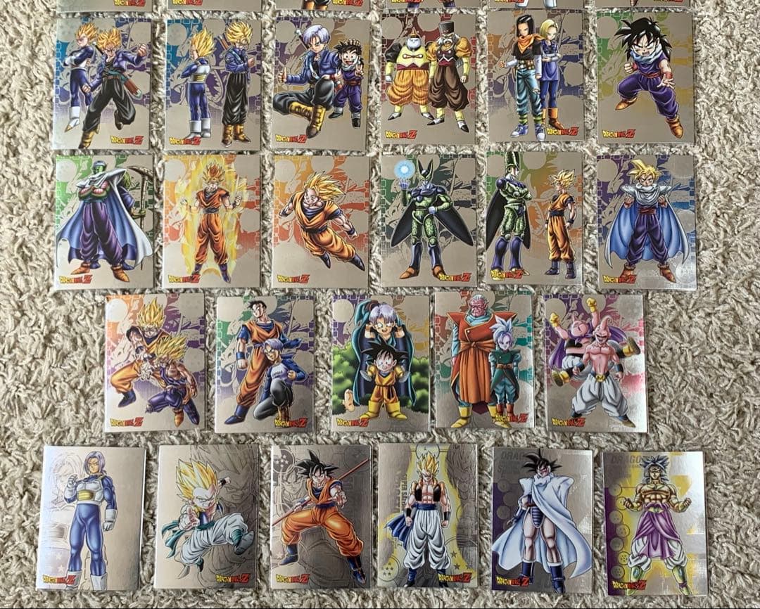 ドラゴンボール　ガム　カード　35枚　ENSKY 日本製　レア　SR 片面全キラ