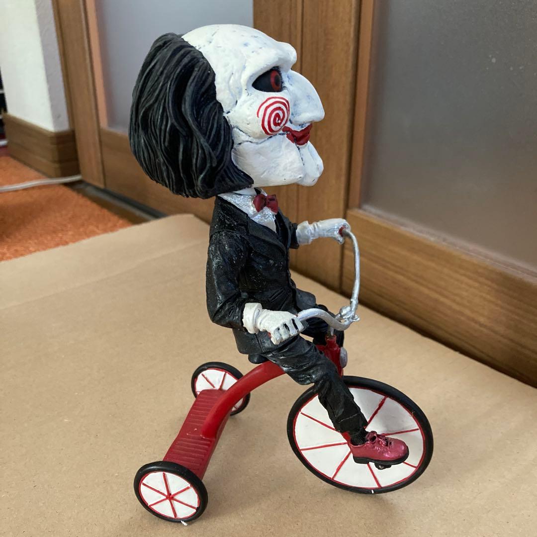 新品❗️ＮＥＣＡ ＳＡＷ ヘッドノッカーズ ジグソウ ビリー　ソウ　三輪車