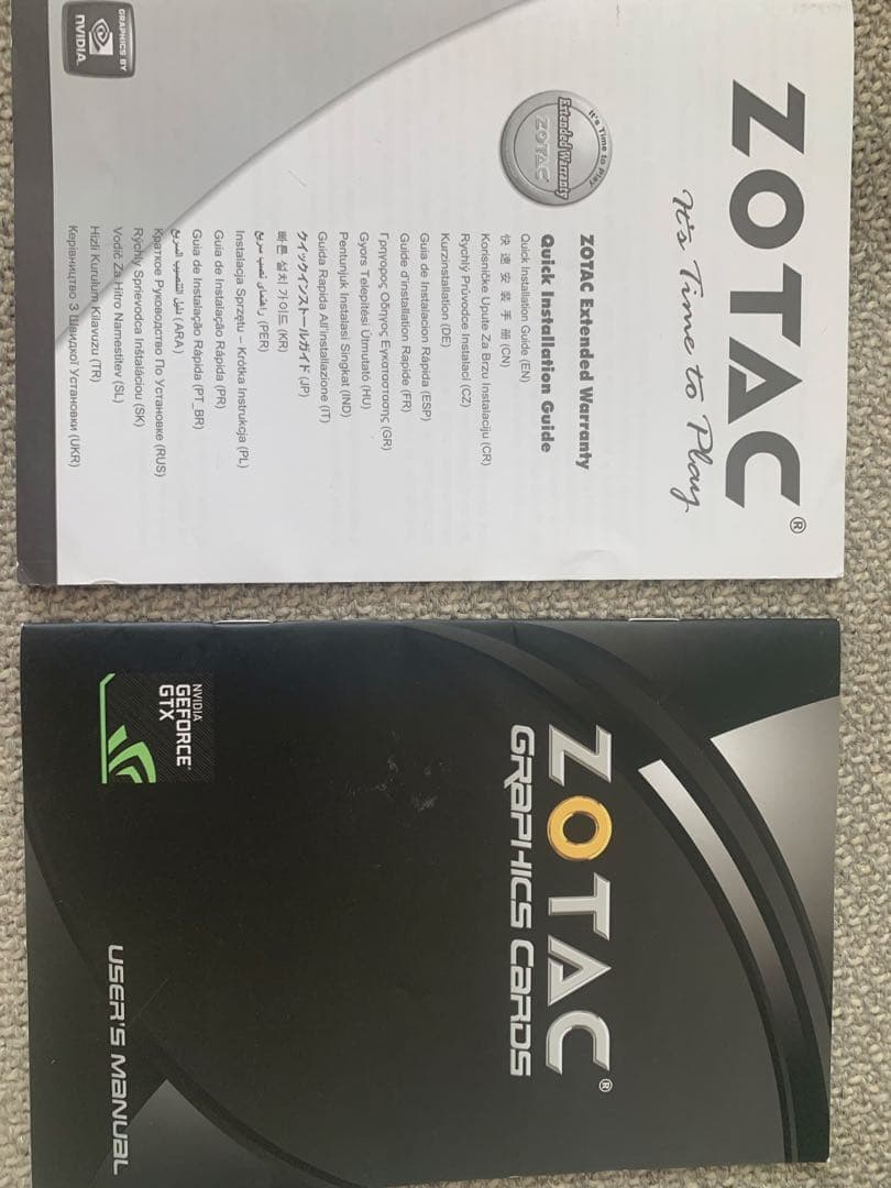 ZOTAC グラフィックボード