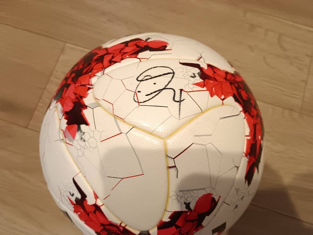 田中マルクス闘莉王選手 直筆サイン入りJリーグ公式試合球 2014年 サンガ