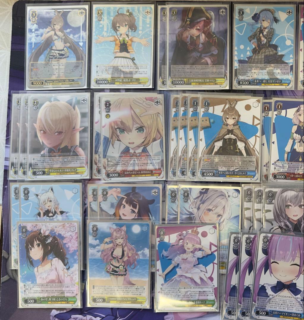 ヴァイスシュヴァルツ　ホロライブ　8門　デッキ　潤羽るしあ　サイン入り