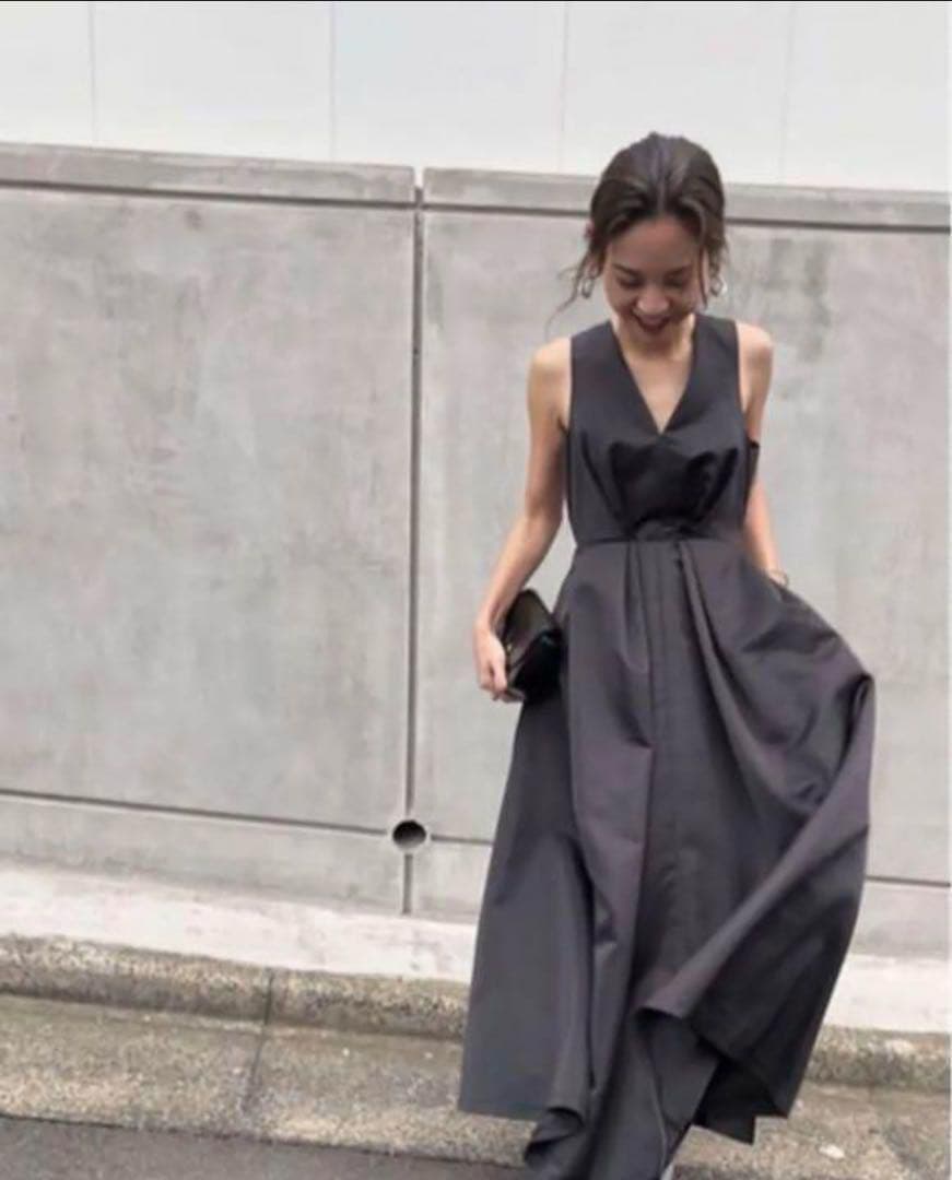 【新品タグ付き】定価¥20300 Ameri アメリヴィンテージ ドレスブラック