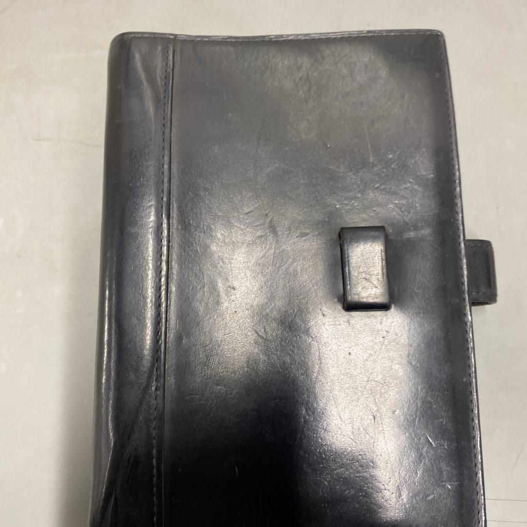 GANZO レザーリング式ファイル ブラック