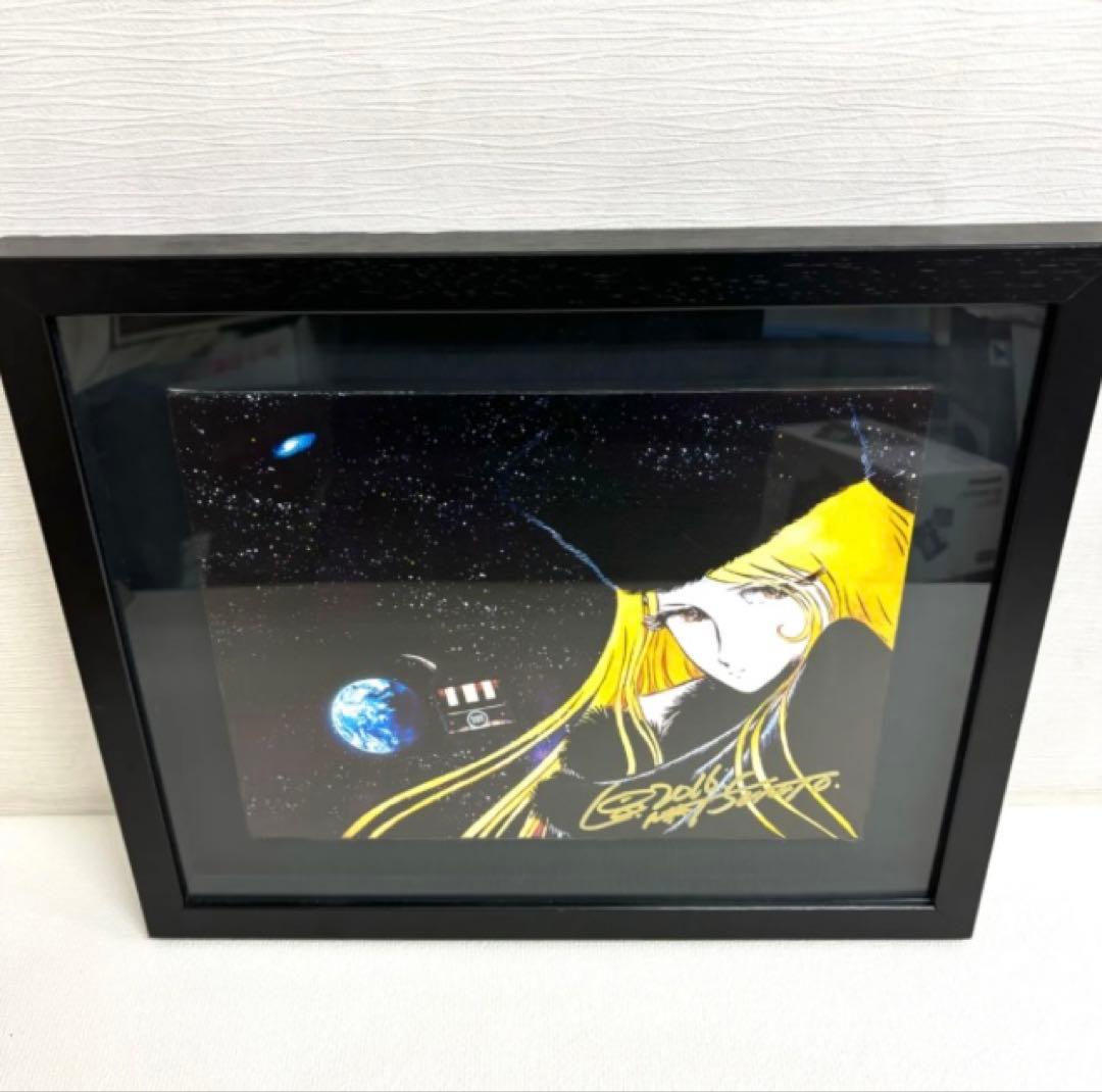 M0413A6 松本零士 ピエゾグラフ キャンバス仕様 麗しのメーテル（Ⅴ）