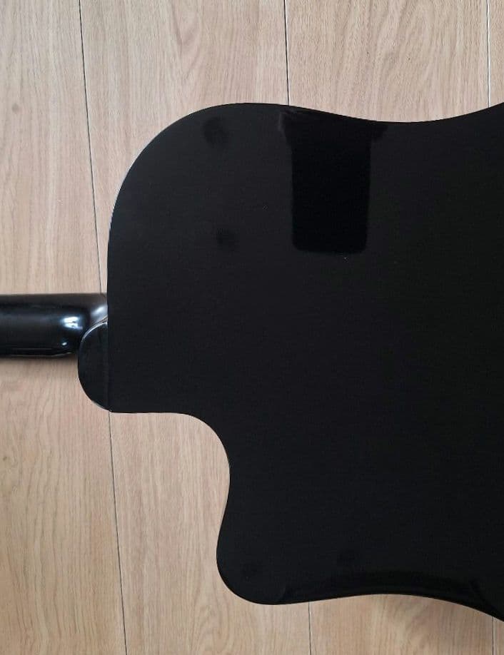 Fender CD-140SCE Black エレアコ ブリッジリペア品