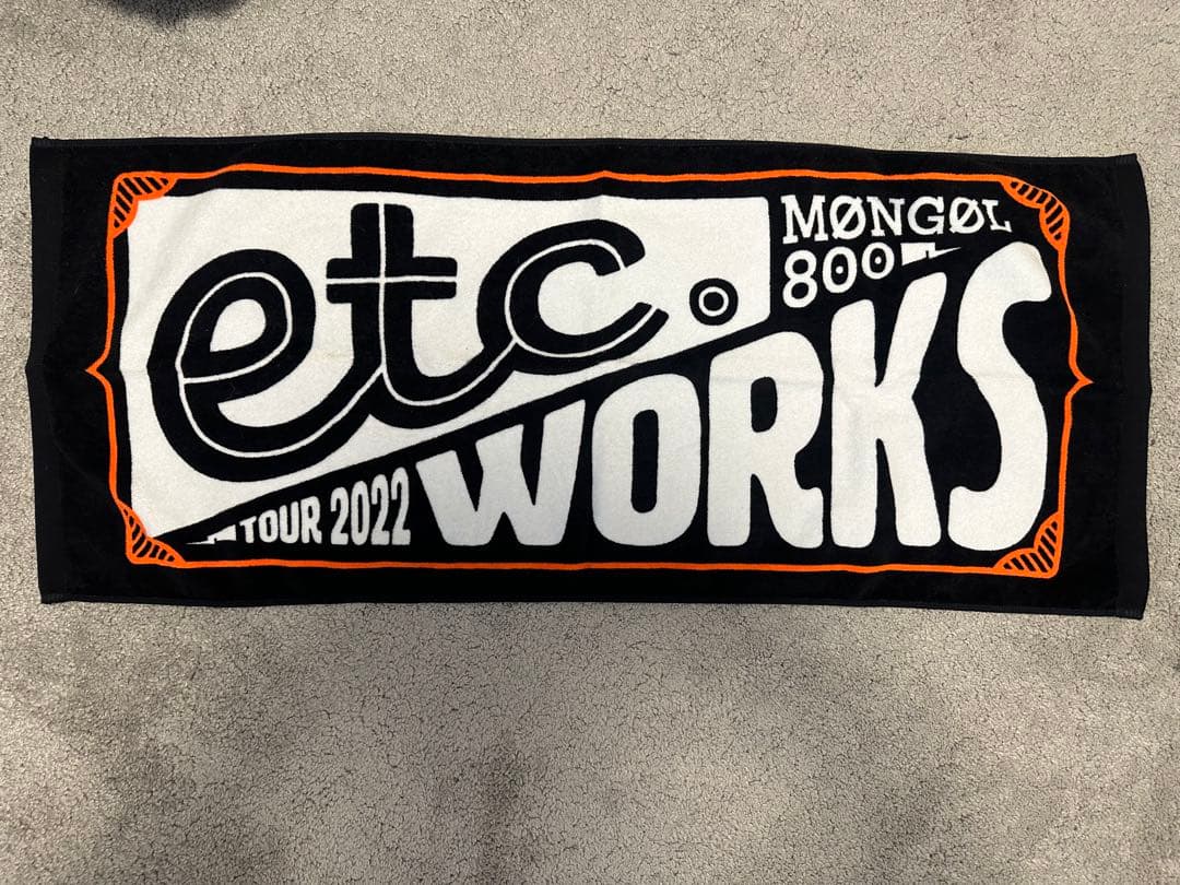 MONGOL800 ライブタオル　サイン色紙付き