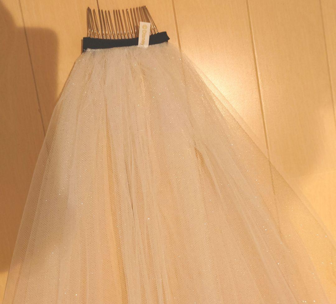 大幅値下げ！ミラコスタ　ミッキーベール ショート　ゴールド　ウェディング