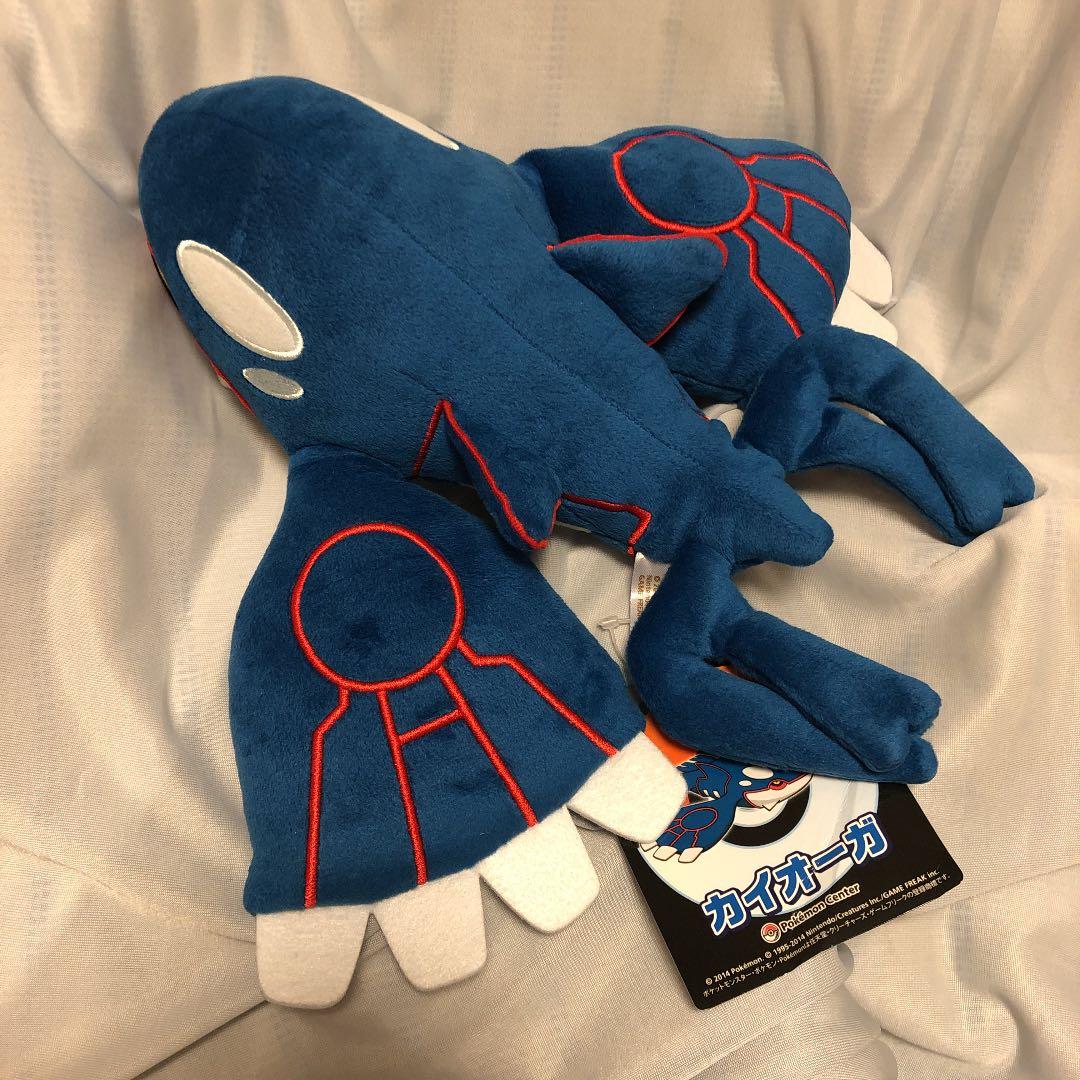 ポケモンセンター　カイオーガ　ぬいぐるみ　伝説　ポケドール