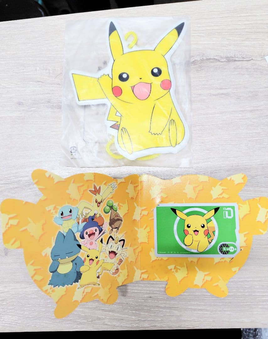 ピカチュウ Suicaカードとパスケースセット