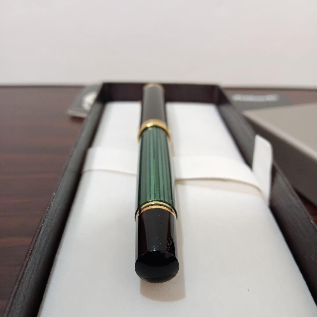 10-1　専用　Pelikan 万年筆 スーべレーン M800 緑縞 F 18k