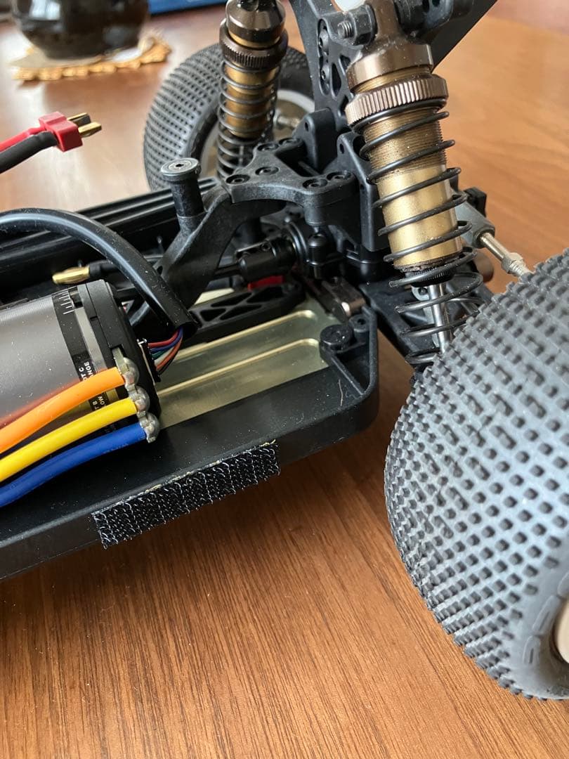 【現状品・オプション多数】京商 ラジコン レーシングバギーキット レーザーZX6