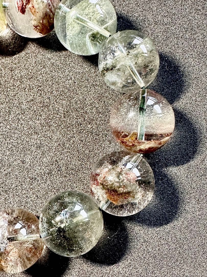 クリア度AAAAA大玉グリーンガーデン入りブレス