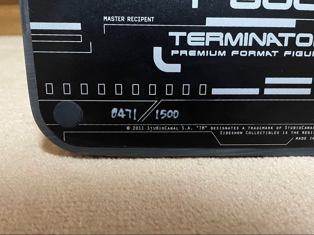 サイドショウ T-800 ターミネーター プレミアム・フォーマット1/4