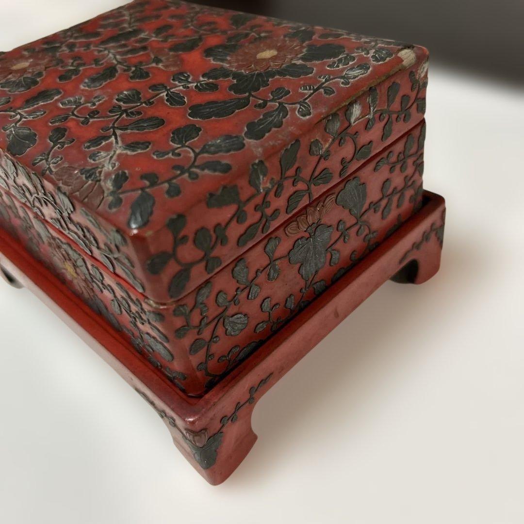 琉球國米次製　アンティーク箱　レア