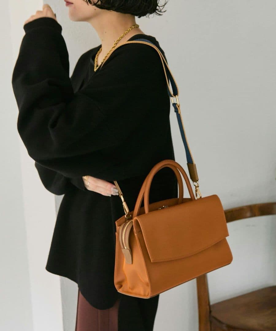 【ear PAPILLONNER】きれいめ撥水トートバッグS