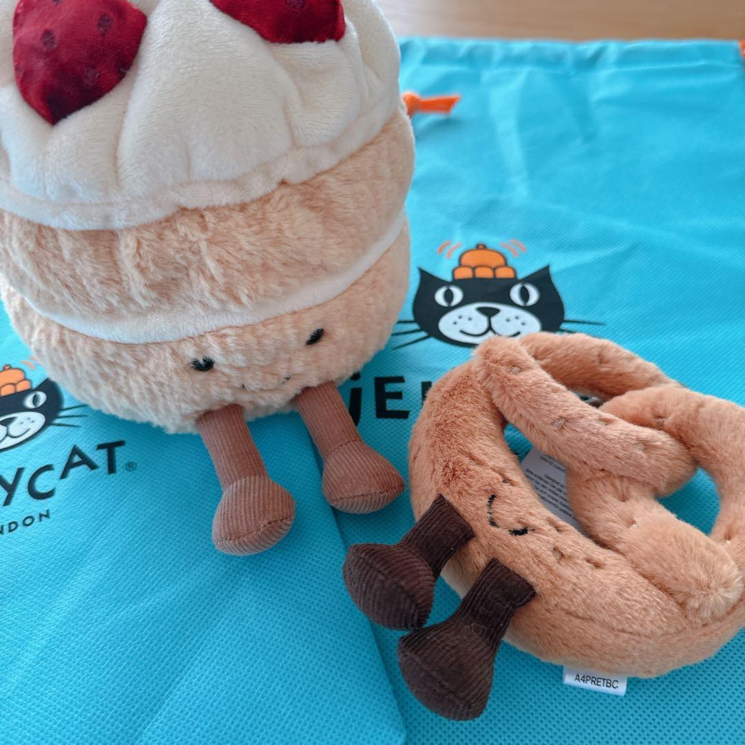  ジェリーキャット プレッツェル &バースデーケーキ 2点セット