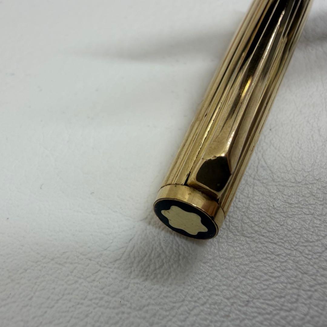 P17【万年筆】MONTBLANC モンブラン K14 ゴールド　227 585