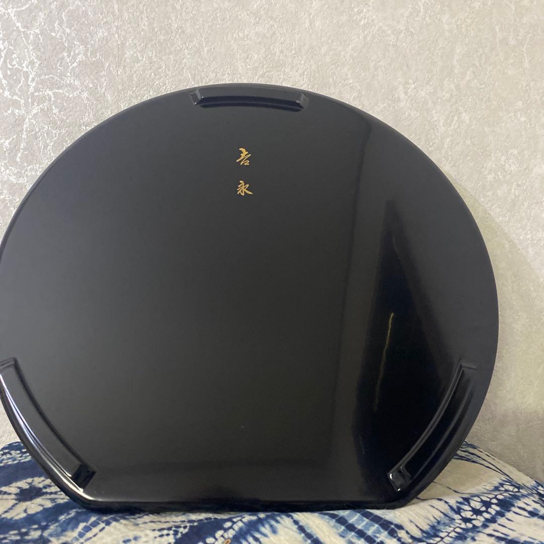 特選　輪島塗　半月卓上膳