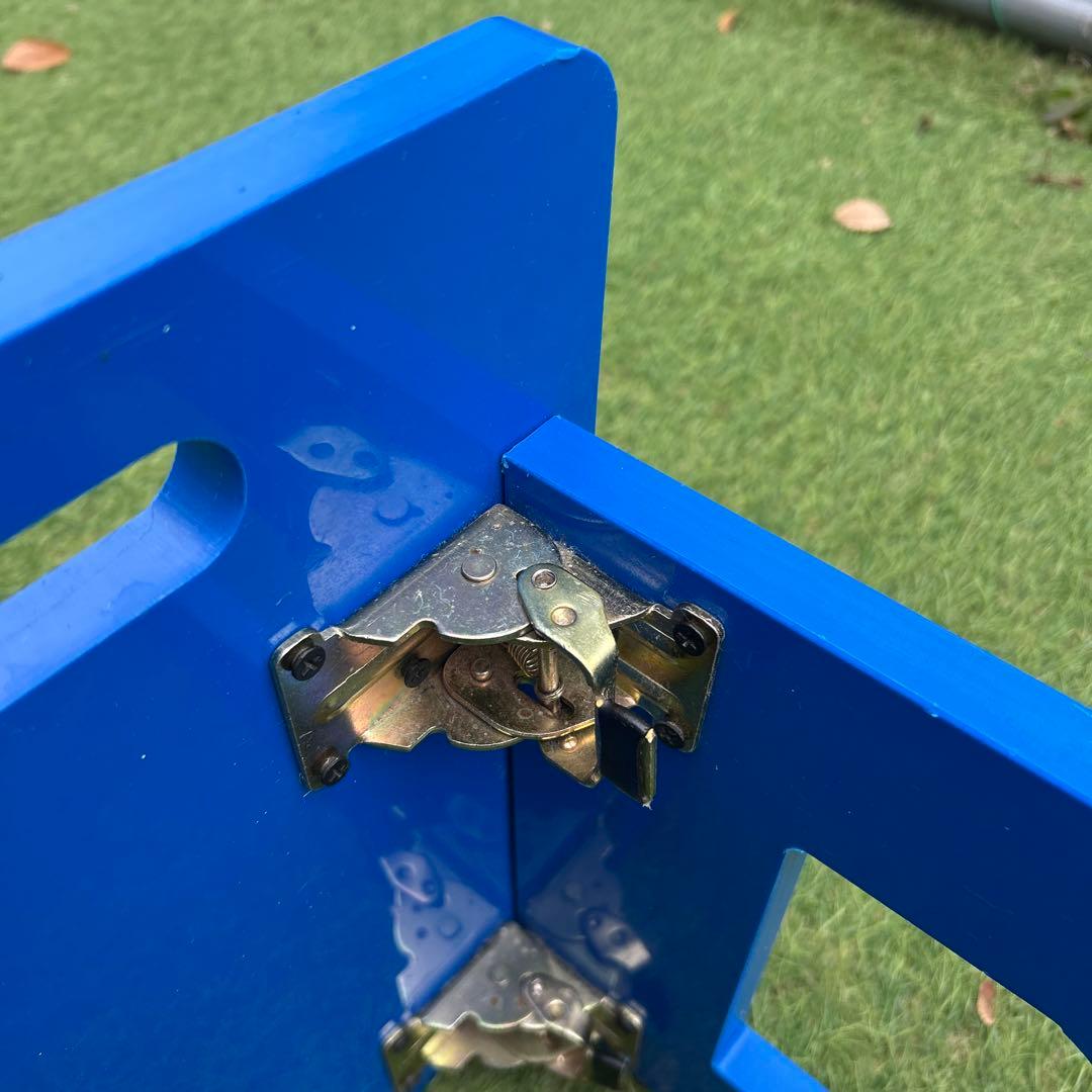 サッカー練習用リバウンドボード壁打ちリバウンダー　サッカー青ブルーリターンボード