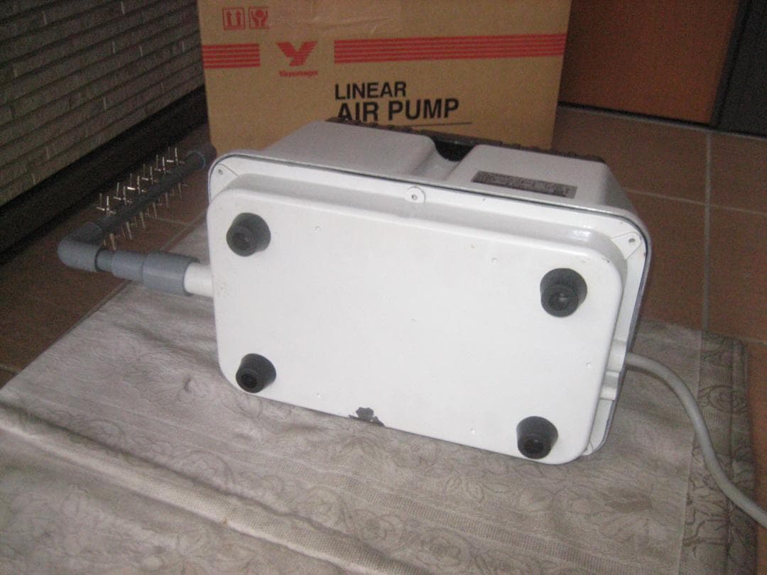 【強力//200L（安永）LW-200】222 　エアポンプ　ブロワー　浄化槽