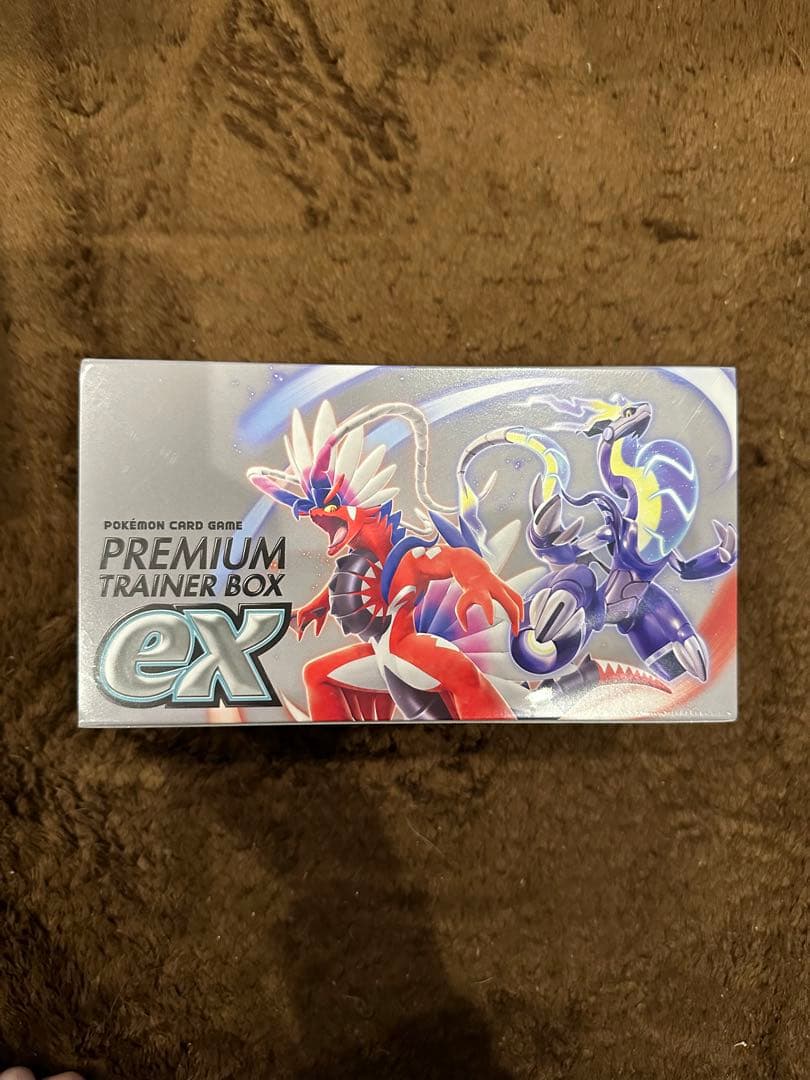 ポケモンカードゲーム　プレミアムトレナーズボックスex シュリンク付き