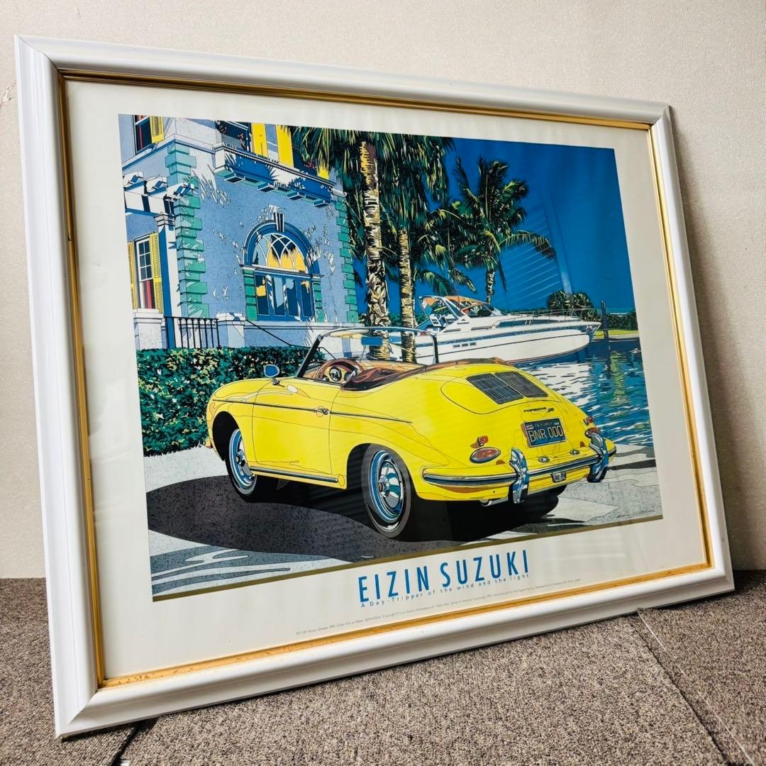 C59美品✨ 鈴木英人 バリアスドリームス アートポスター アート作品