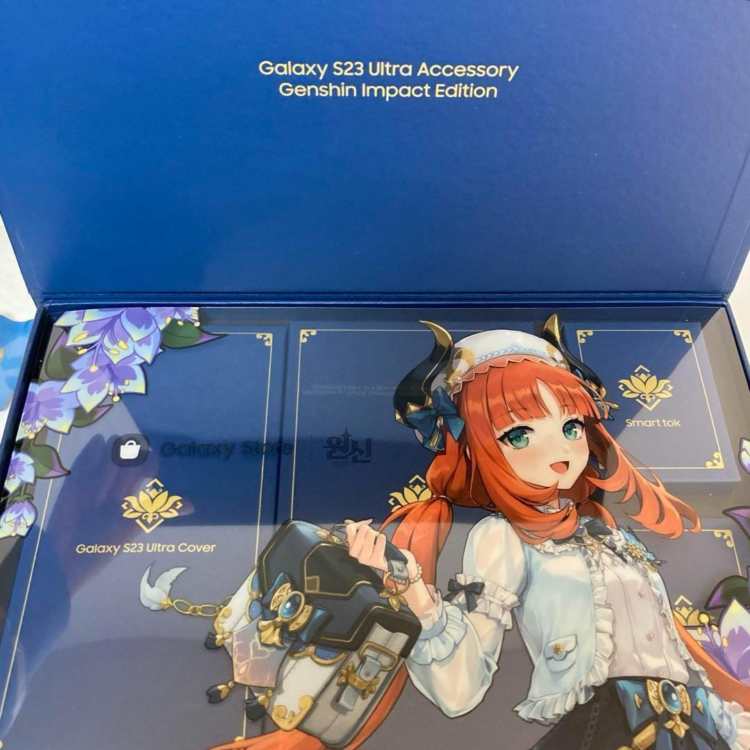原神　韓国　サムソンGalaxy S23 ニィロウ　コラボ　アクセサリーセット