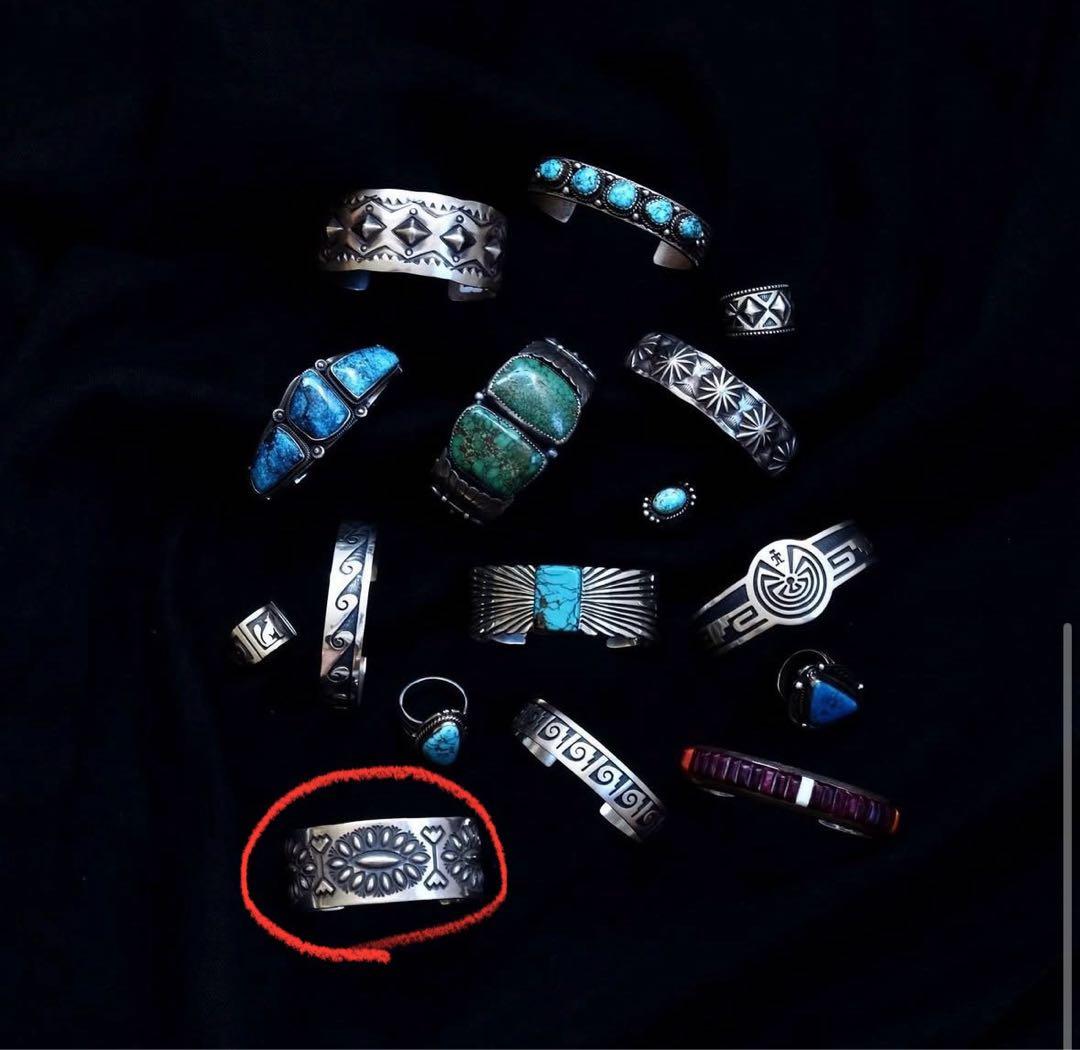 D.cadmn/ドノバンキャドマン/ナバホ族/シルバーオープンバングル