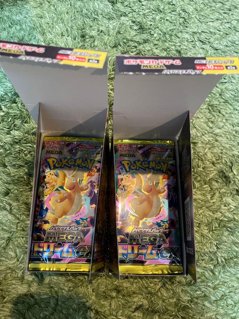 MEGAドリームex BOX シュリンクなし　ポケモンカード　ピカチュウ