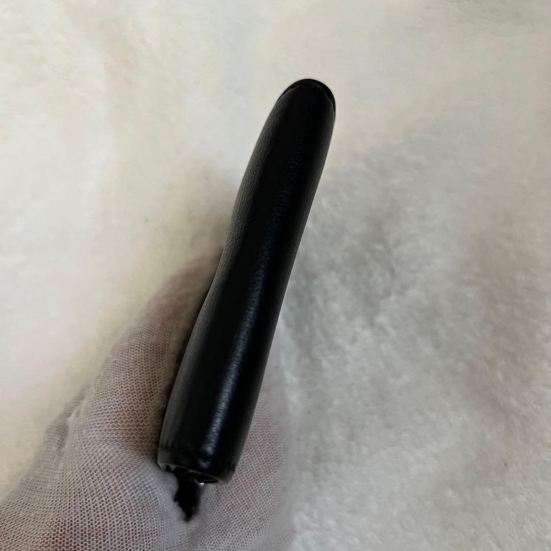 極上のエイジング　カルティエ　マスト ドゥ レザー ケース 小銭入れ